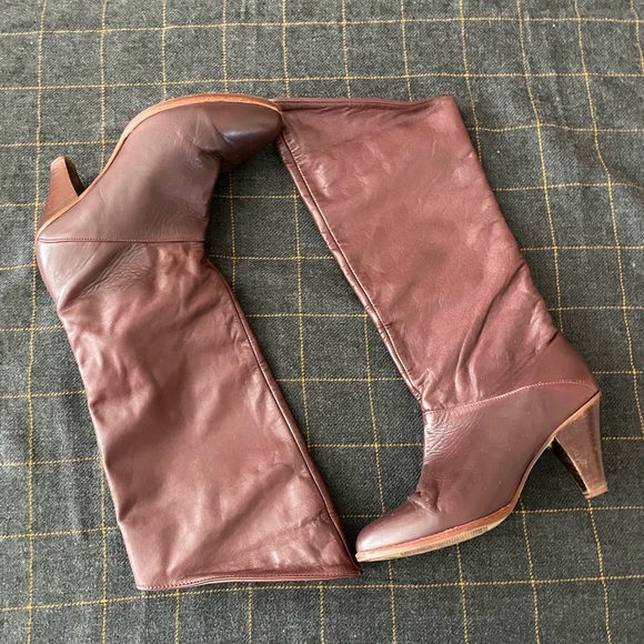 FRYE Vintage Slouch Boots Size 6.5